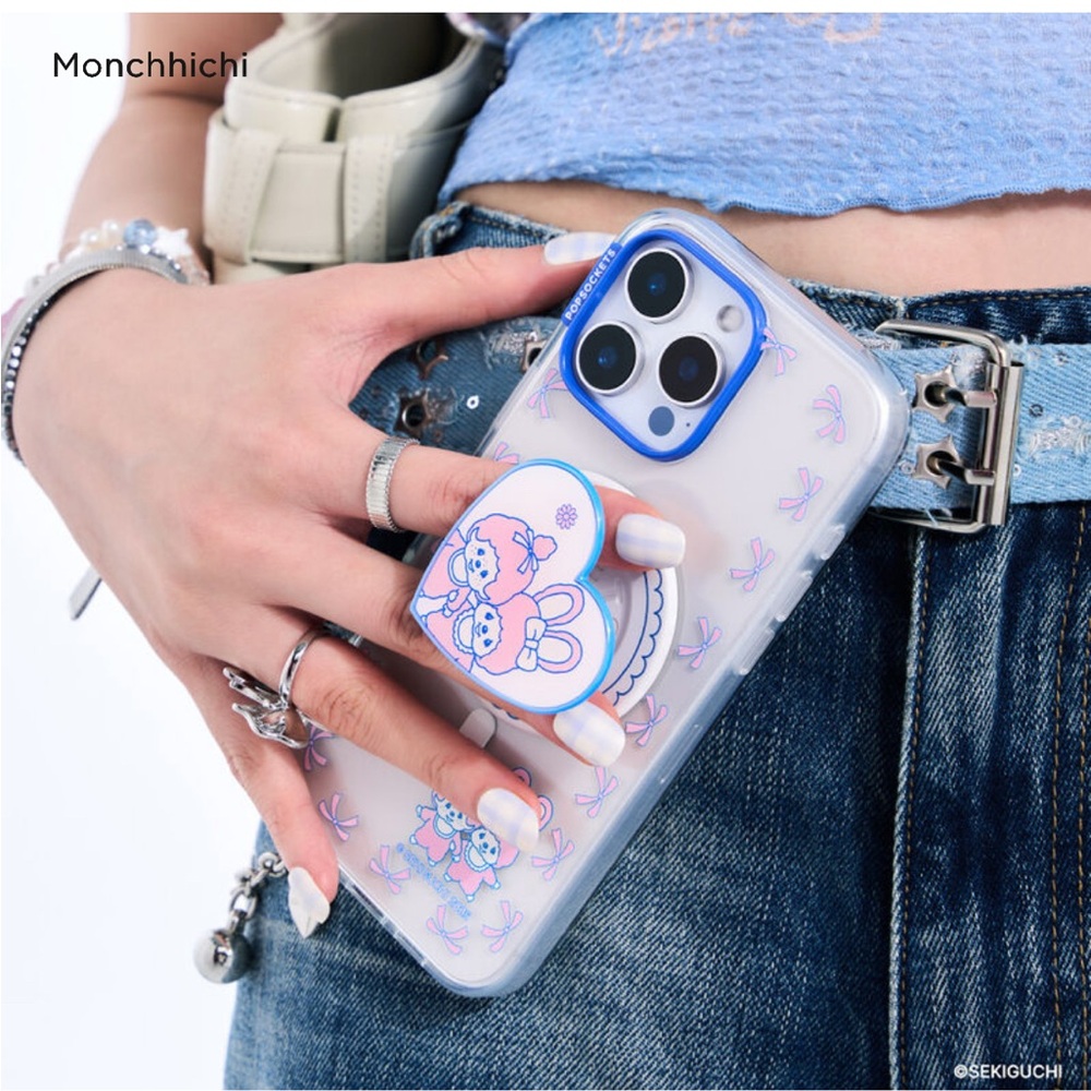 Monchhichi BFFs Pop Socket Heart MagSafe Pop Grip